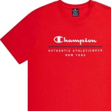 Ανδρική Κοντομάνικη Μπλούζα Κόκκινη - Champion Εικόνα 0