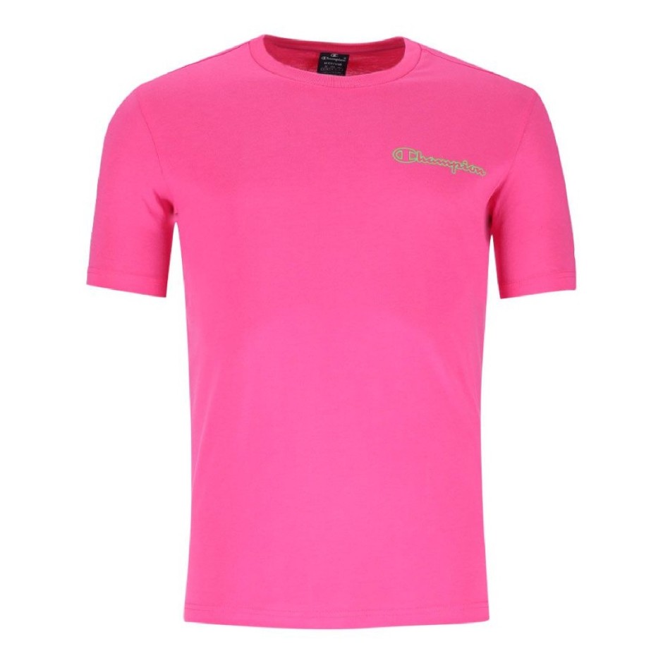 CHAMPION CREWNECK T-SHIRT 218482-PF006 Fuchsia