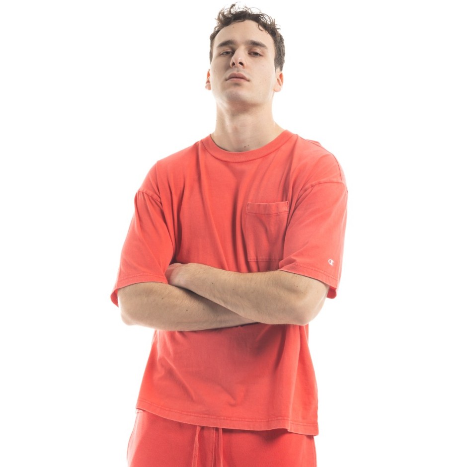 CHAMPION CREWNECK T-SHIRT 218605-RS005 Red
