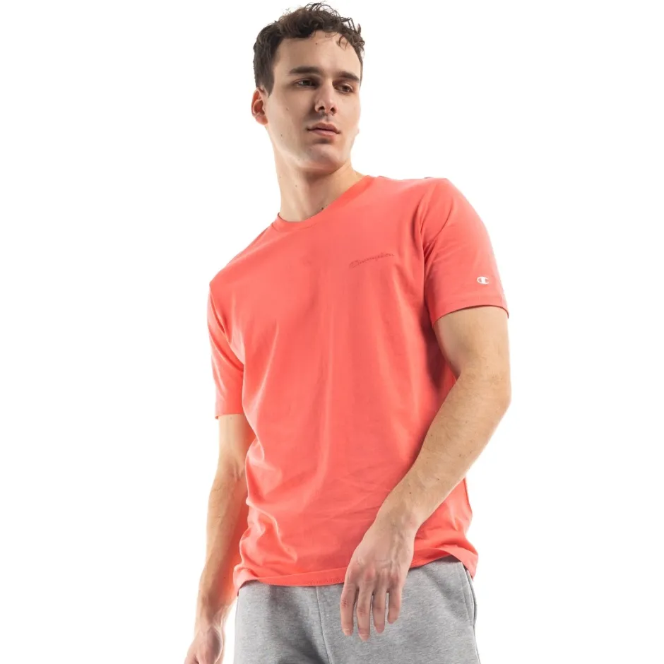 CHAMPION CREWNECK T SHIRT 218539 PS106 Coral