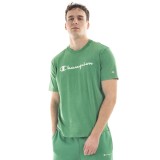 CHAMPION CREWNECK T-SHIRT 218604-GS011 Pine Image 