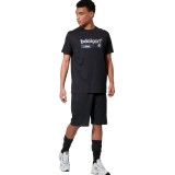 Ανδρική Κοντομάνικη Μπλούζα Μαύρη - Body Action Εικόνα 3