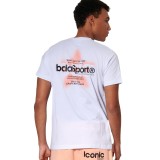 Ανδρική Κοντομάνικη Μπλούζα Λευκή - Body Action Εικόνα 0