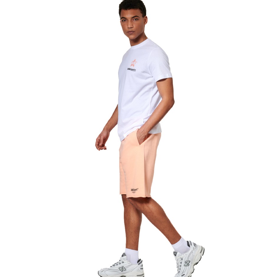 Ανδρική Κοντομάνικη Μπλούζα Λευκή - Body Action