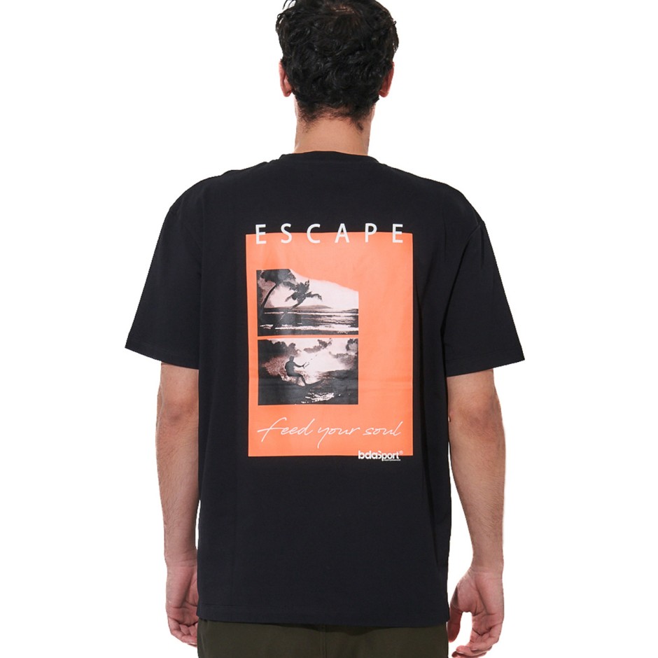 Men's T-Shirt Black - Body Action
