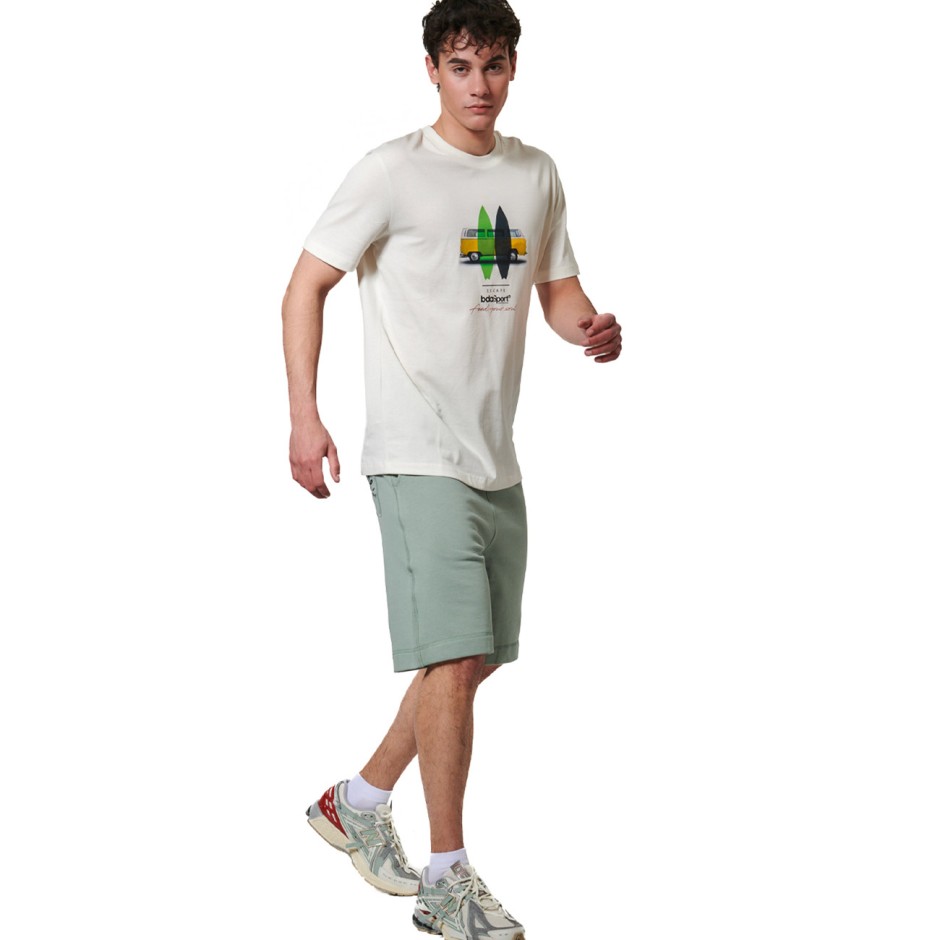 Men's T-Shirt Ecru - Body Action 