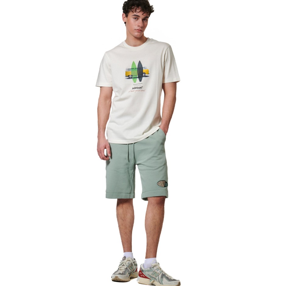 Men's T-Shirt Ecru - Body Action 