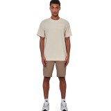 Men's T-Shirt Beige - Body Action Image 4