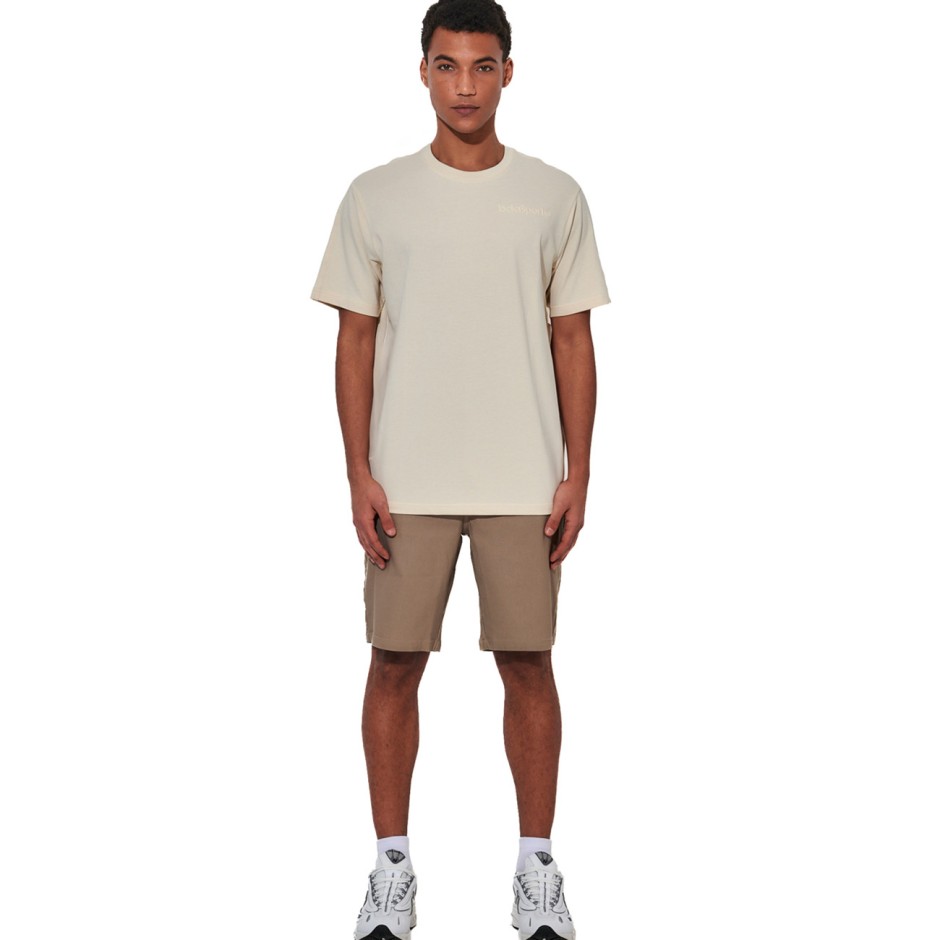 Men's T-Shirt Beige - Body Action
