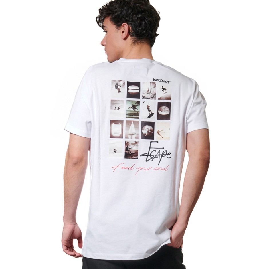 Men's T-Shirt White - Body Action
