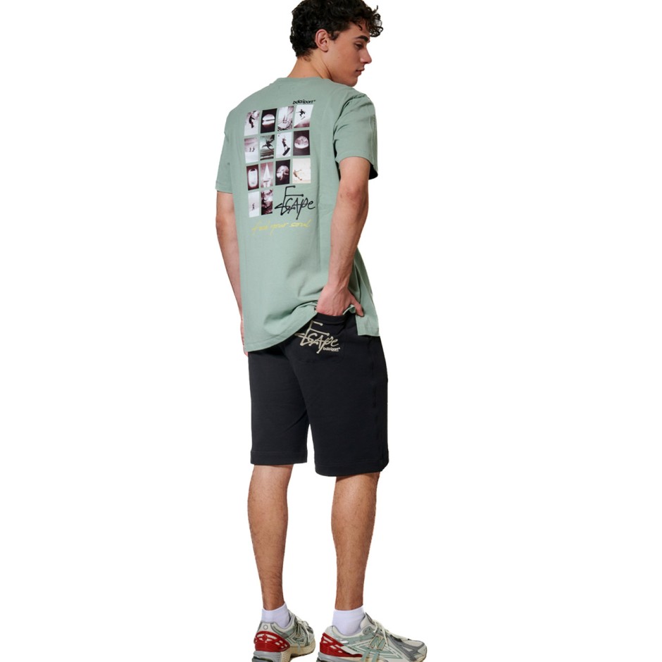 Men's T-Shirt Green - Body Action