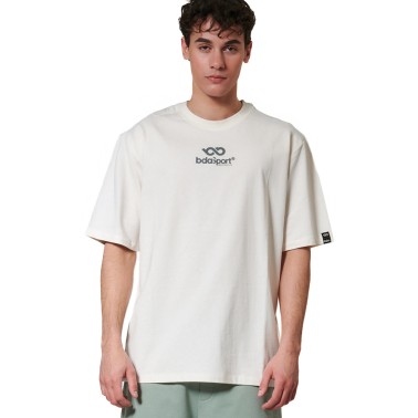 Ανδρική Κοντομάνικη Μπλούζα Εκρού - Body Action