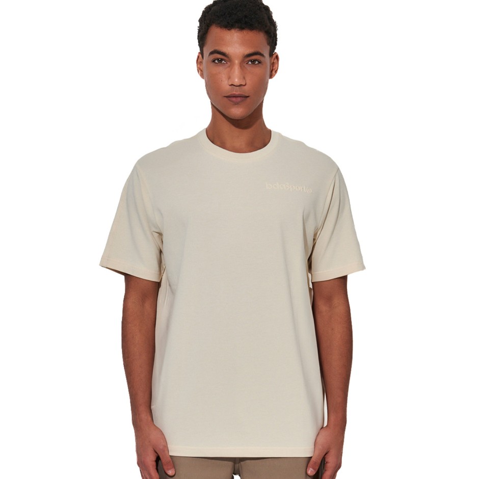 Men's T-Shirt Beige - Body Action