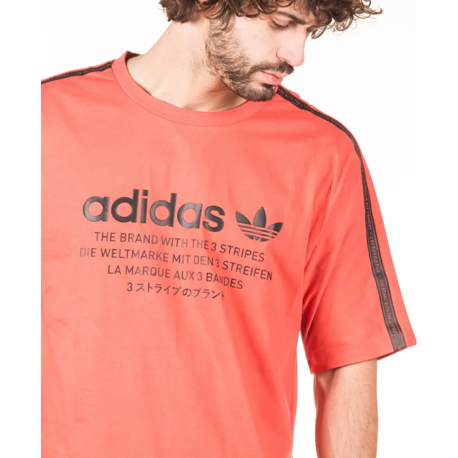adidas gazelle silver green womens adidas Men's adi365 Running Community Culture T-Shirt KT3129 main image 0