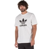 adidas Originals TREFOIL T-SHIRT CW0710 White Image 