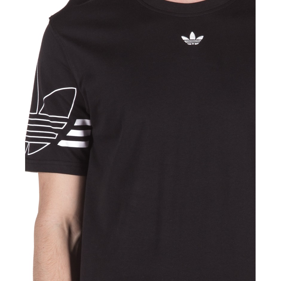 adidas Originals OUTLINE TEE DU8145 Black | Sweatshirts