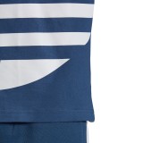 adidas Originals BIG TREFOIL TEE FM9902 Blue Image 3