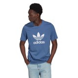 adidas Originals ADICOLOR CLASSICS TREFOIL T-SHIRT GN3467 Royal Blue Image 