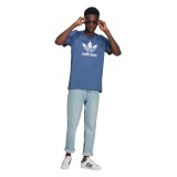 adidas Originals ADICOLOR CLASSICS TREFOIL T-SHIRT GN3467 Royal Blue Image 3