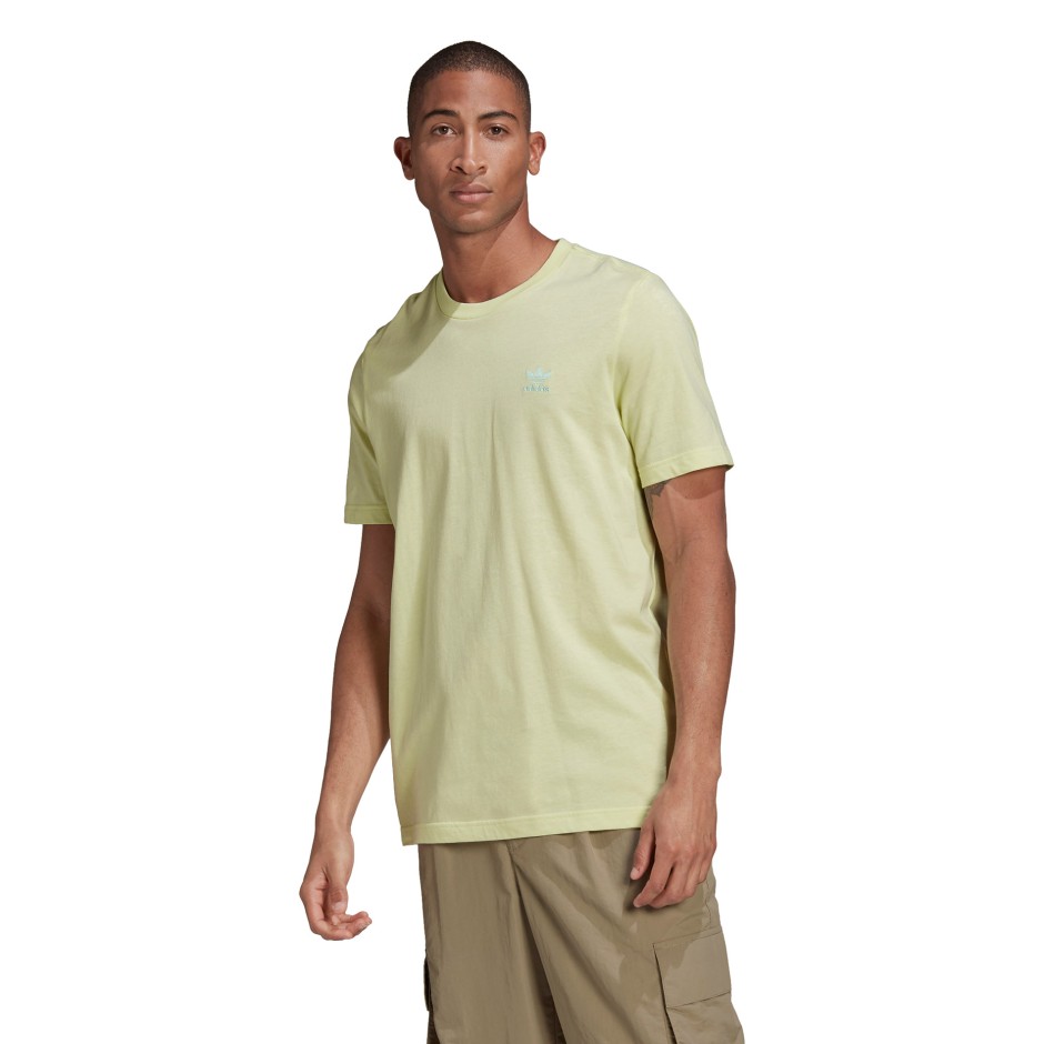 adidas Originals LOUNGEWEAR ADICOLOR ESSENTIALS TREFOIL T-SHIRT GN3403 Lime