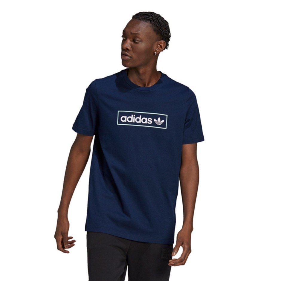 adidas Originals LINEAR LOGO TEE HB1817 Blue