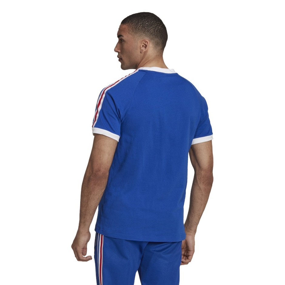 Ανδρική Κοντομάνικη Μπλούζα Ποδοσφαίρου adidas Originals FB NATIONS TEE Μπλε HK7418 