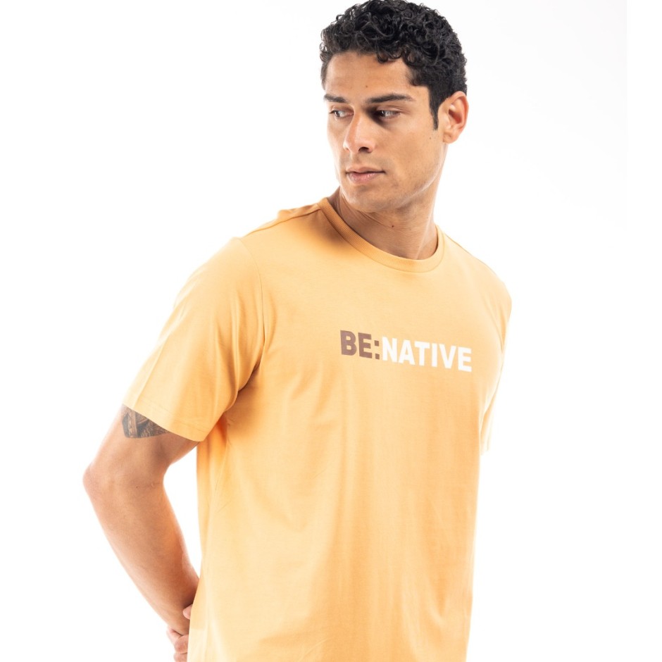 BE:NATION S/S TEE Πορτοκαλί