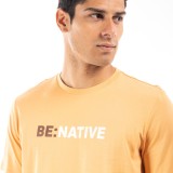 BE:NATION S/S TEE Πορτοκαλί