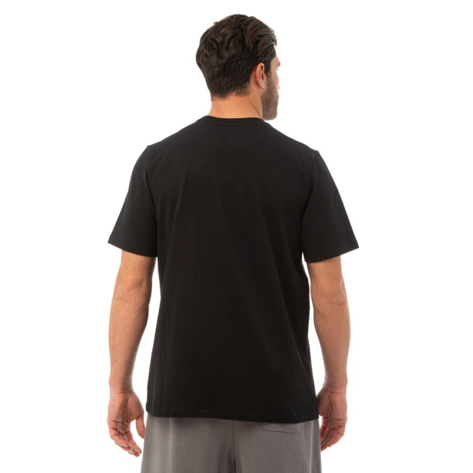 Ανδρική Κοντομάνικη Μπλούζα Μαύρη - Be:Nation Crew Neck