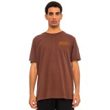 BE:NATION OVERSIZED PURPOSED TEE 05312310-14D Brown Image 