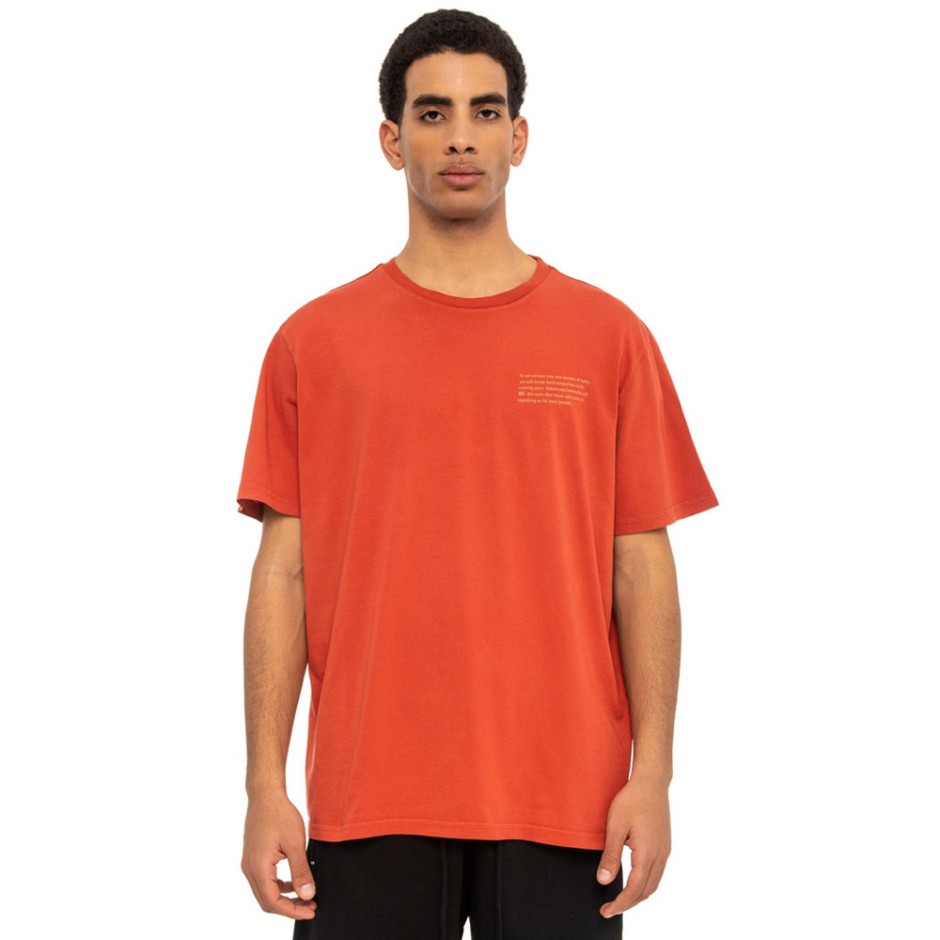 BE:NATION OVERSIZED PURPOSED TEE 05312310-12C Orange