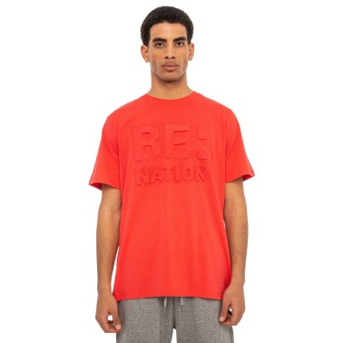BE:NATION S/S TEE 05312302-5A Κόκκινο