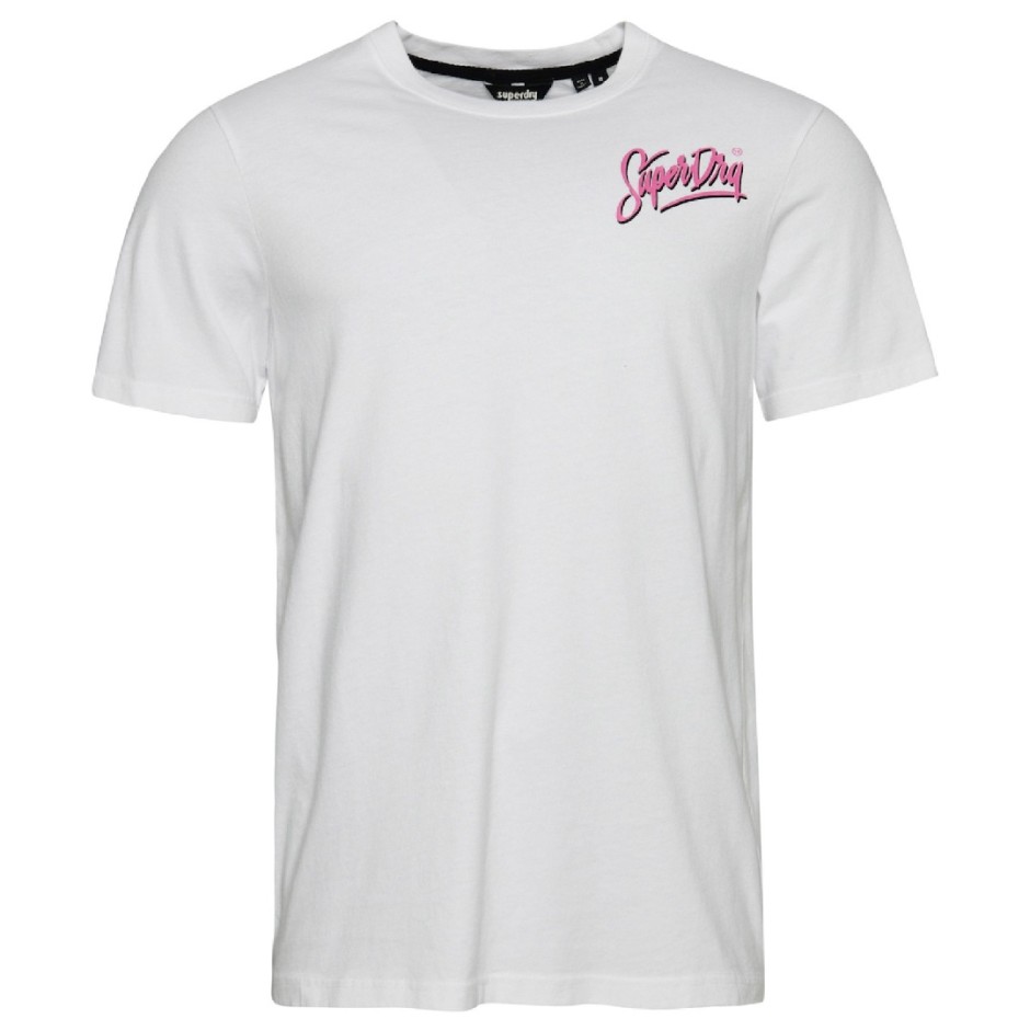 SUPERDRY D2 OVIN VINTAGE PHOTOGRAPHIC TEE Λευκό