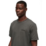 Ανδρική Κοντομάνικη Μπλούζα Ανθρακί - Superdry D2 SDCD Overdryed Logo Εικόνα 0
