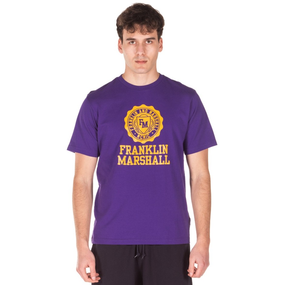 FRANKLIN MARSHALL TSHIRT JM3014.000.1000P01-321 Purple