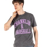 FRANKLIN MARSHALL MARMORISEE DYED JERSEY JM3021.000.1001G41-099 Ανθρακί