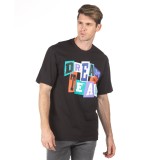 FRANKLIN MARSHALL PIECE DYED 20/1 JERSEY JM3156.000.1000P01-980 Μαύρο Εικόνα 