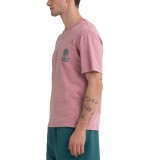 FRANKLIN MARSHALL ACID WASH GMT DYED 28/1 JERSEY JM3016.000.1013G36-328 Pink Image 0