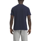 Reebok Classics RI BIG STACKED LOGO TEE 100071176 Blue Image 0
