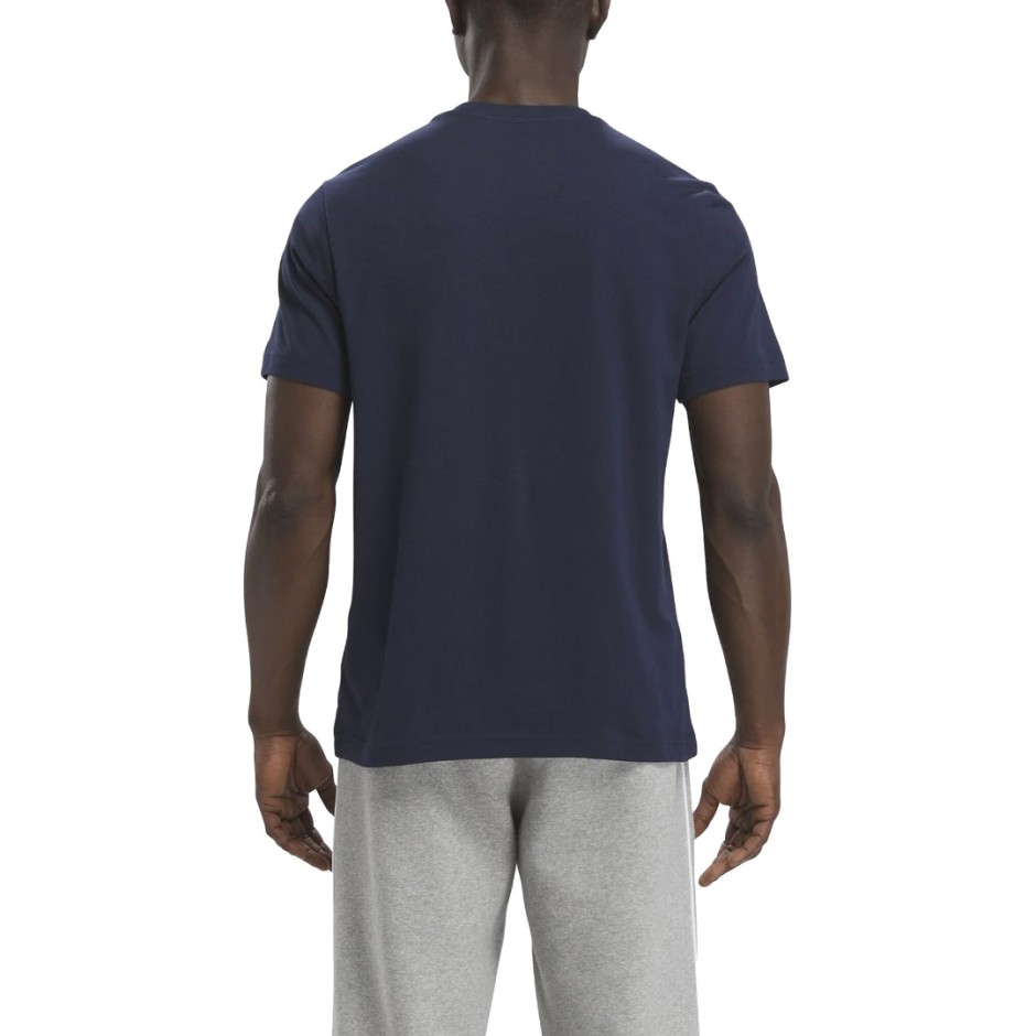 Reebok Classics RI BIG STACKED LOGO TEE 100071176 Blue