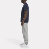 Reebok Classics RI BIG STACKED LOGO TEE 100071176 Blue Image 1