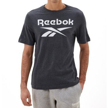 Reebok Classics RI BIG STACKED LOGO TEE 100071827 Coal
