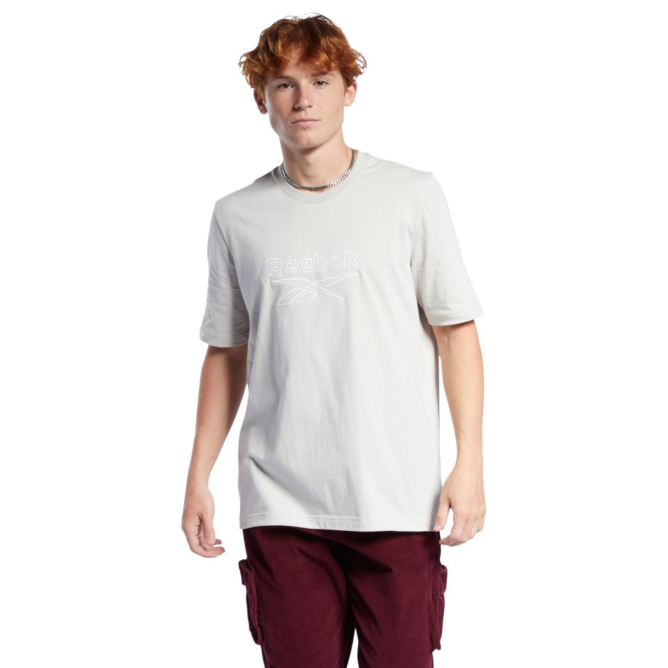 Reebok Classics VECTOR T-SHIRT GU3887 Εκρού
