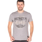 DISTRICT75 121MSS-022-088 Γκρί Εικόνα 2