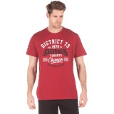 DISTRICT75 MEN'S TEE 122MSS-246-045 Red Image 