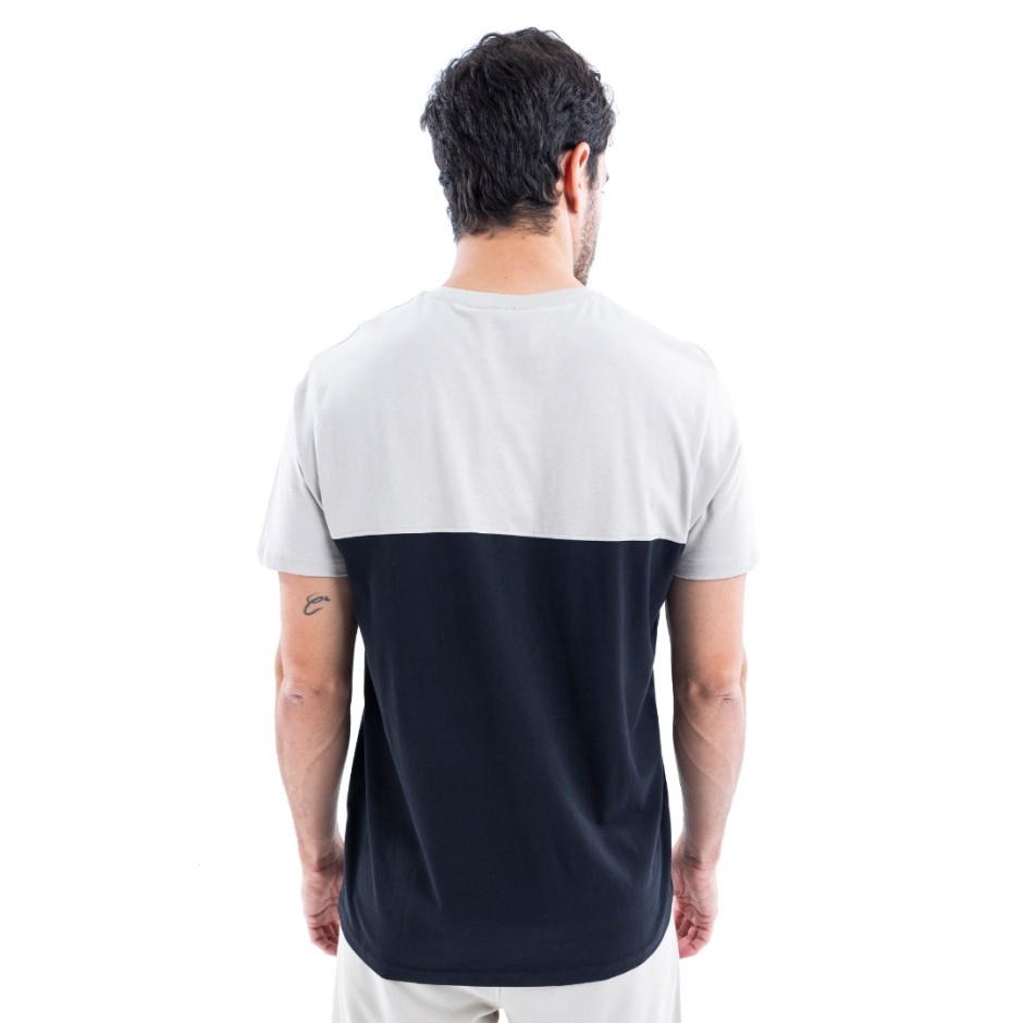 Ανδρική Κοντομάνικη Μπλούζα Μαύρη - District75 