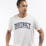 Men's T-Shirt Ecru - District75  Image 1