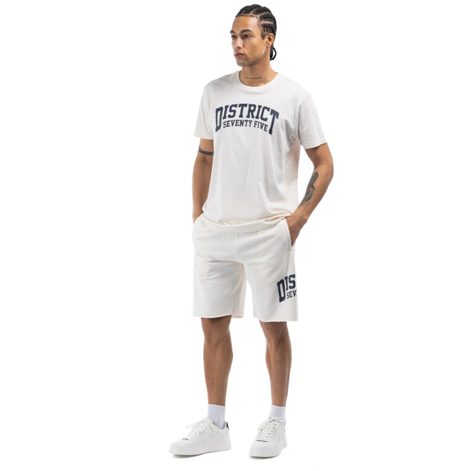 Men's T-Shirt Ecru - District75 