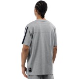 Ανδρική Κοντομάνικη Μπλούζα Γκρι - District75 Εικόνα 0