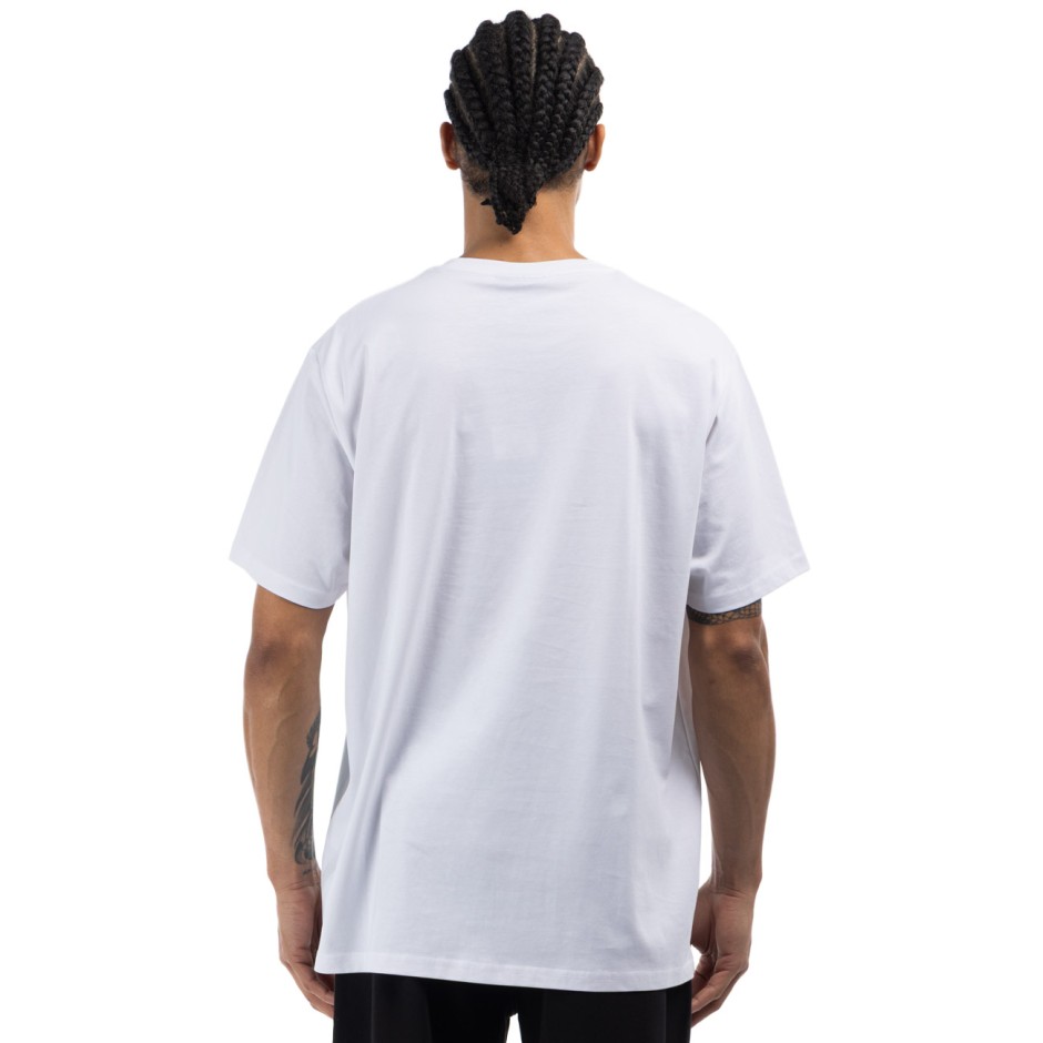 Ανδρική Κοντομάνικη Μπλούζα Λευκή - District75